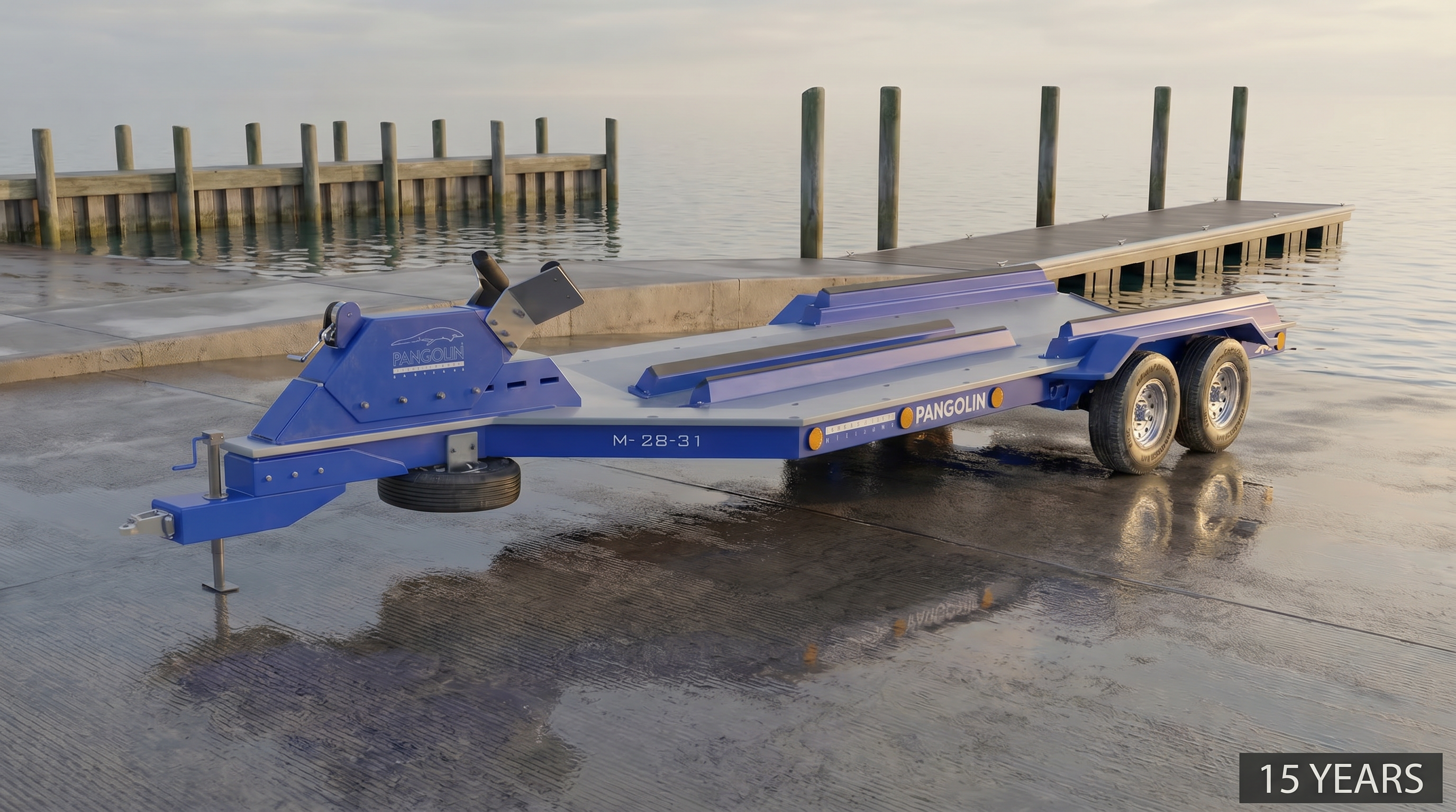 M32-35 at year 5 — composite trailer aging